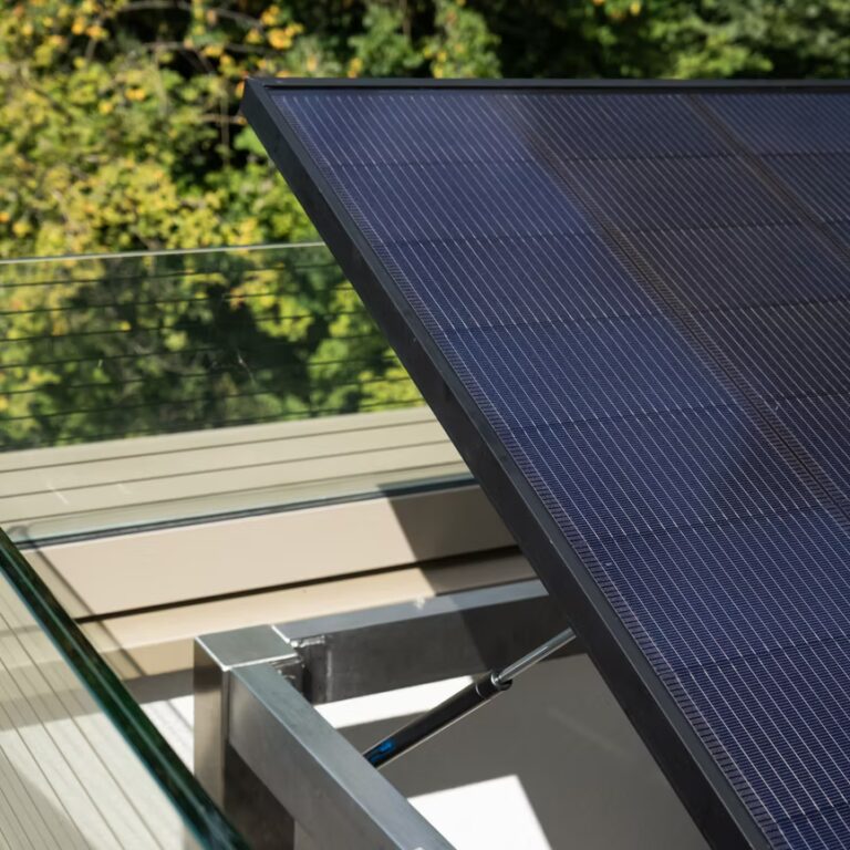 Solartisch Sustable mini Aluminium Schwarz