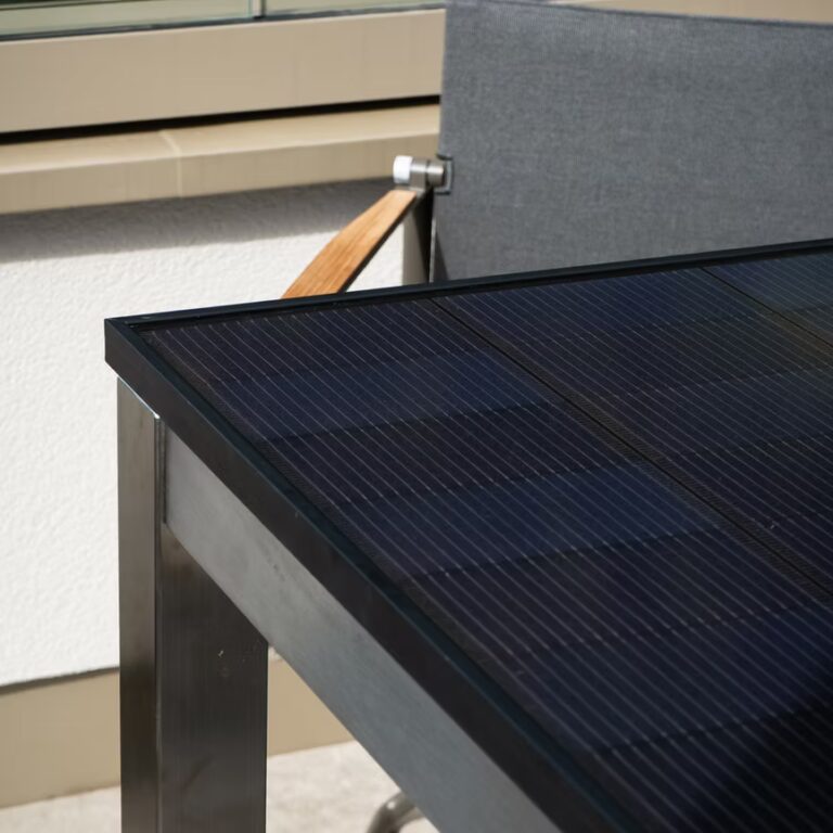 Solartisch Sustable ONE Aluminium Schwarz